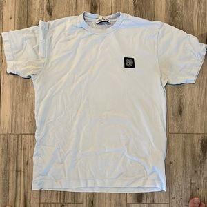 Stone Island Light Blue T Shirt